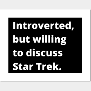 Introverted, but willing to discuss Star Trek Posters and Art